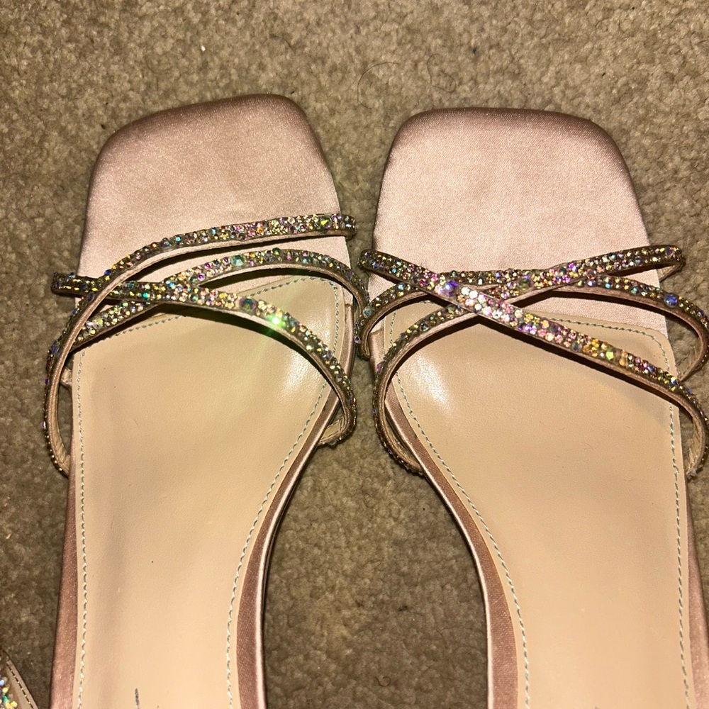 Betsey Johnson Rhinestone Sandal - Picture 4 of 6